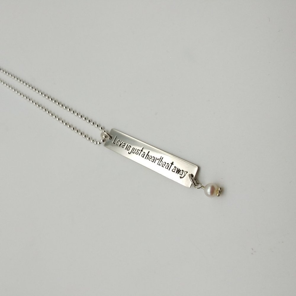 Rare NIB Jessica Elliot Sterling Necklace